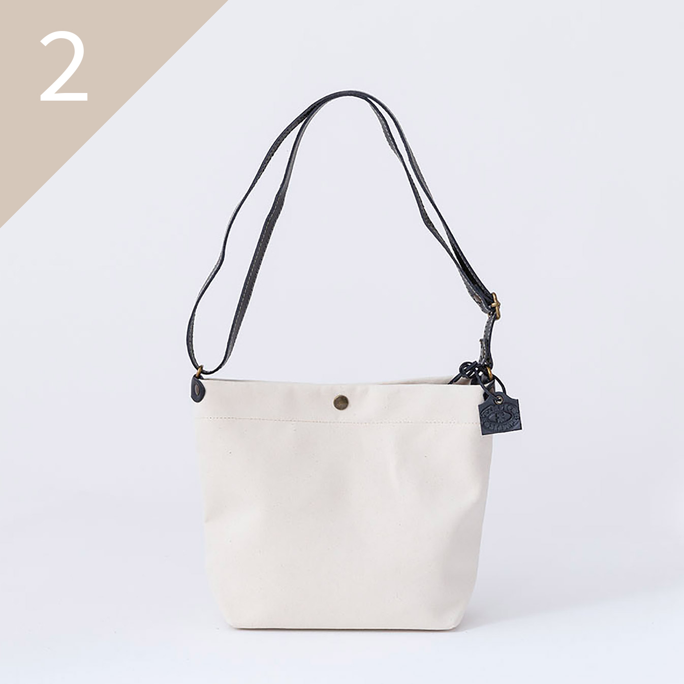 SHOULDER BAG コットンキャンバス ショルダーバッグ